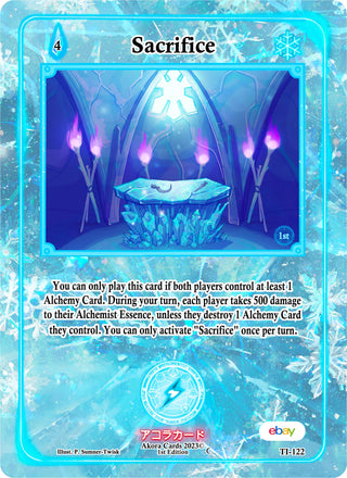 Sacrifice (122) (TIE1E) - Akora TCG Single