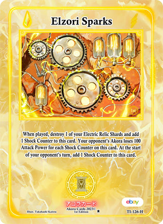 Elzori Sparks (Holo) (126) (TIE1E) - Akora TCG Single