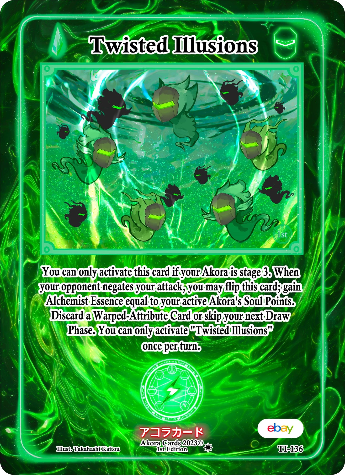 Twisted Illusions (136) (TIE1E) - Akora TCG Single