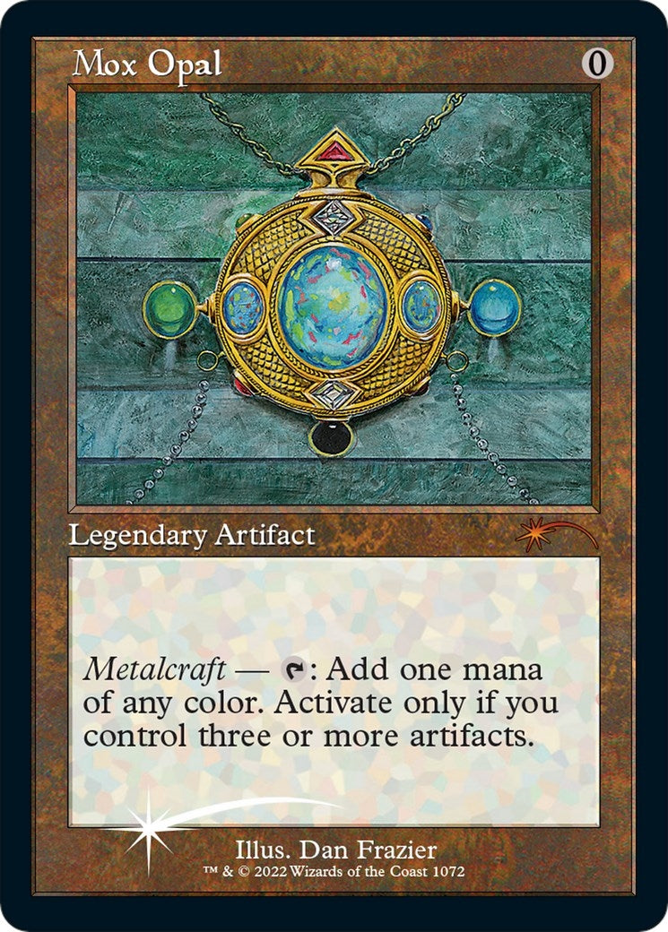 Mox Opal (Retro Frame) (Foil Etched) (1072) [SLD] - MTG Single