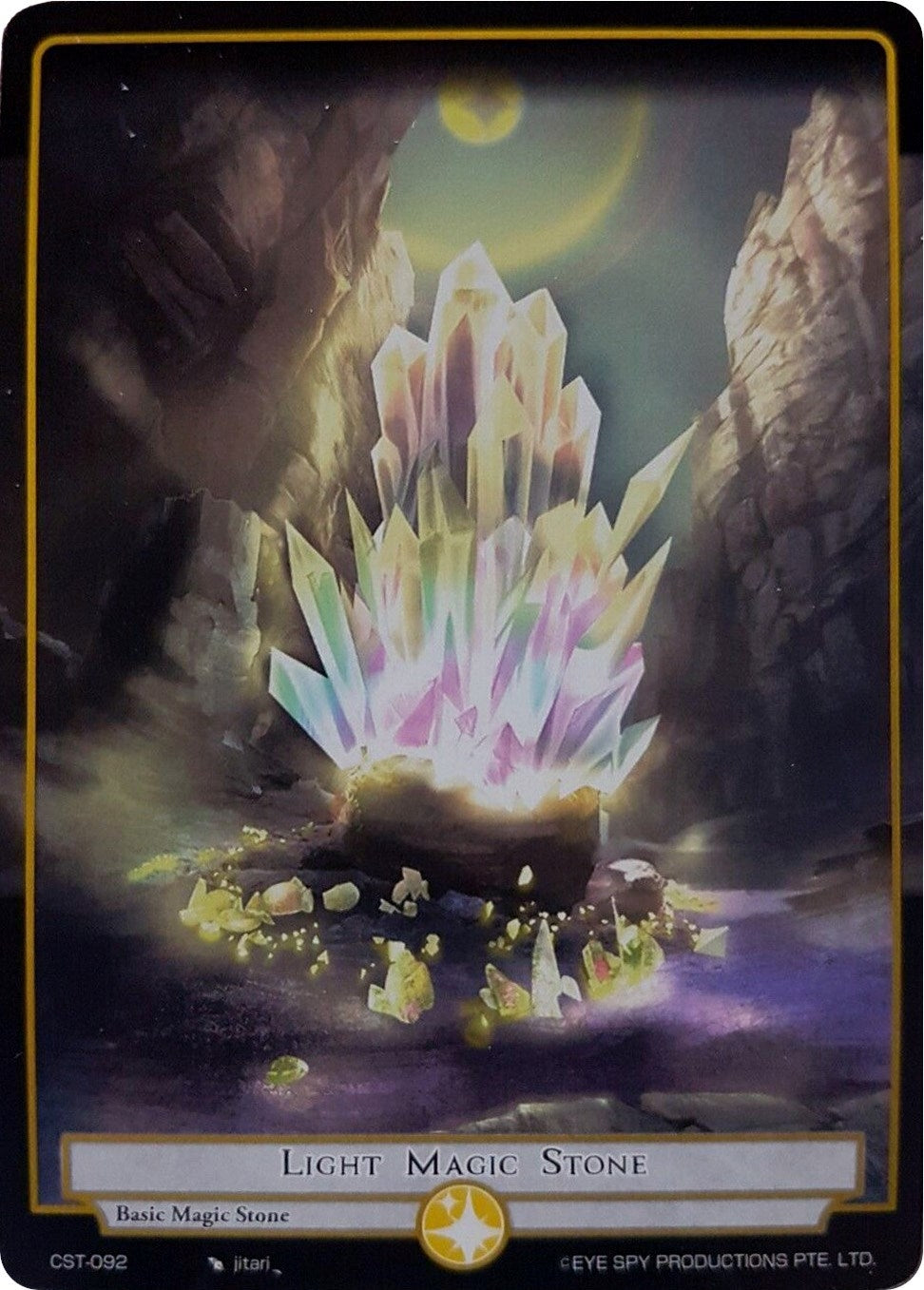 Light Magic Stone (92) [CST] - Force of Will Single
