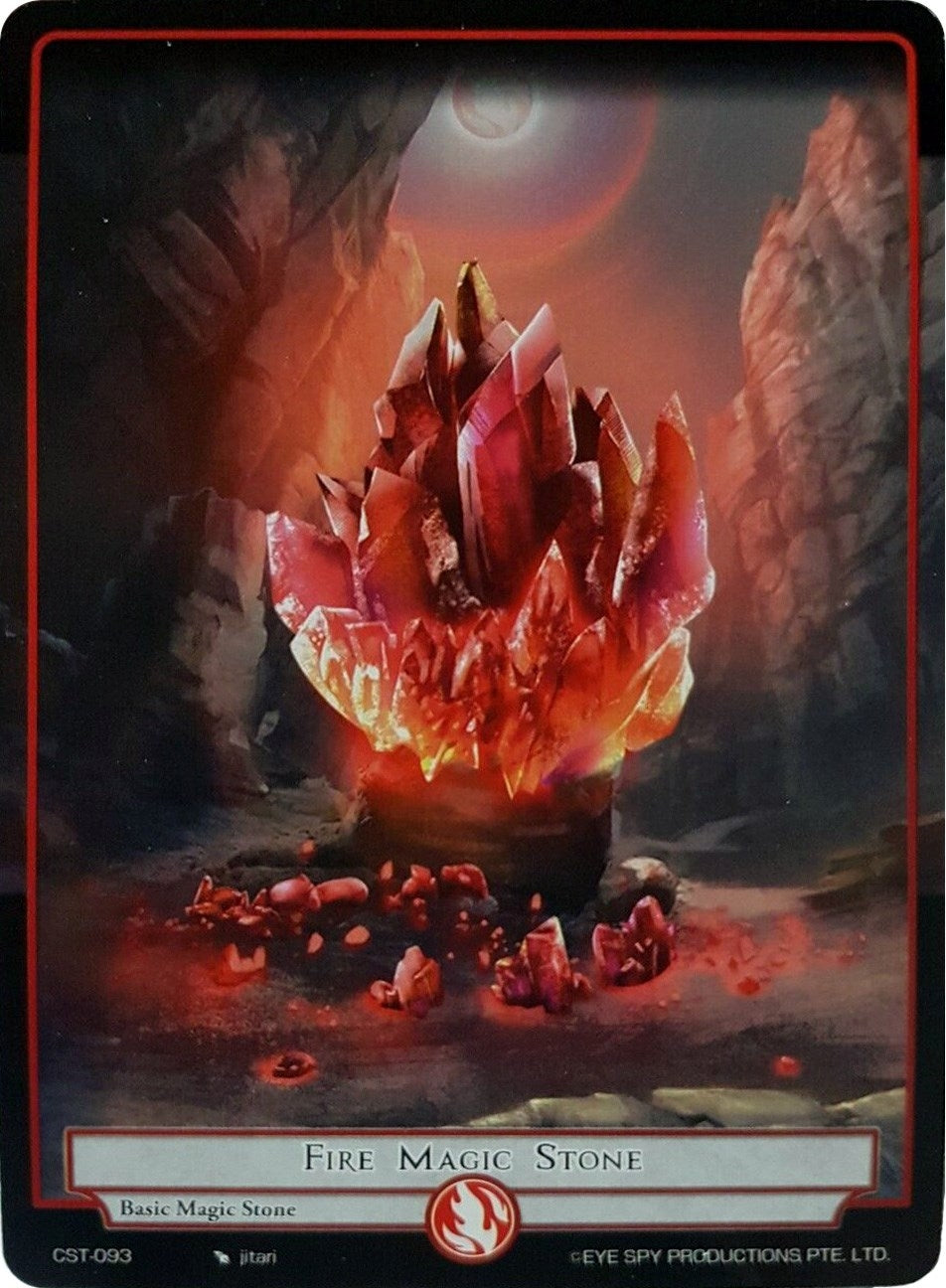 Fire Magic Stone (93) [CST] - Force of Will Single
