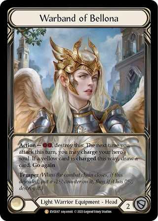 Image for Warband of Bellona (Extended Art) (EVO247) - Flesh and Blood TCG