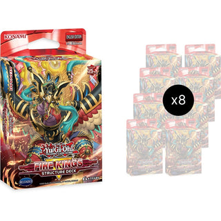 Fire Kings Structure Deck Display [1st Edition] (SR14) - YuGiOh Sealed