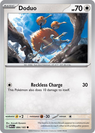 Doduo (084/165) (SV: Scarlet & Violet 151)