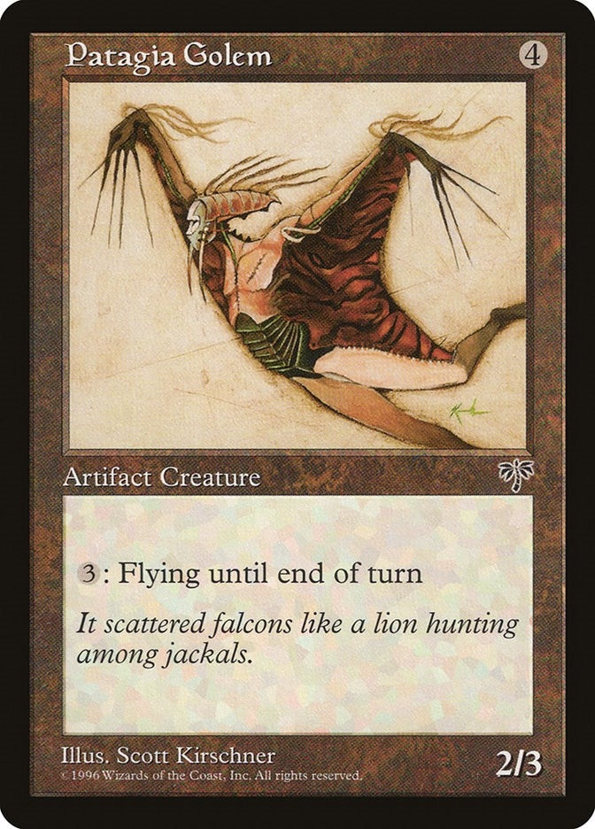 Patagia Golem [MIR] - MTG Single