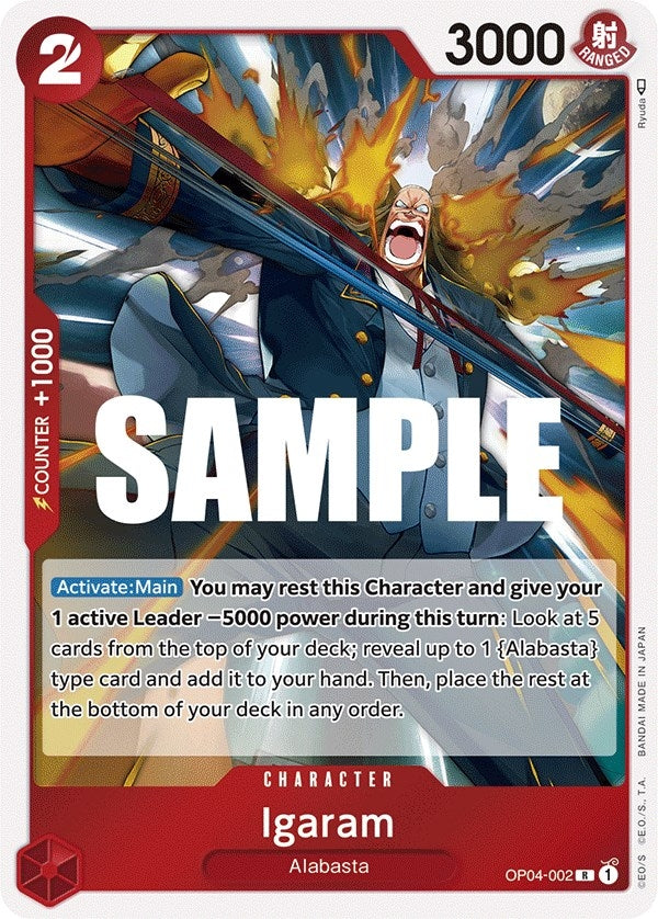 Igaram (4002) (OP04) - One Piece Card Game Single