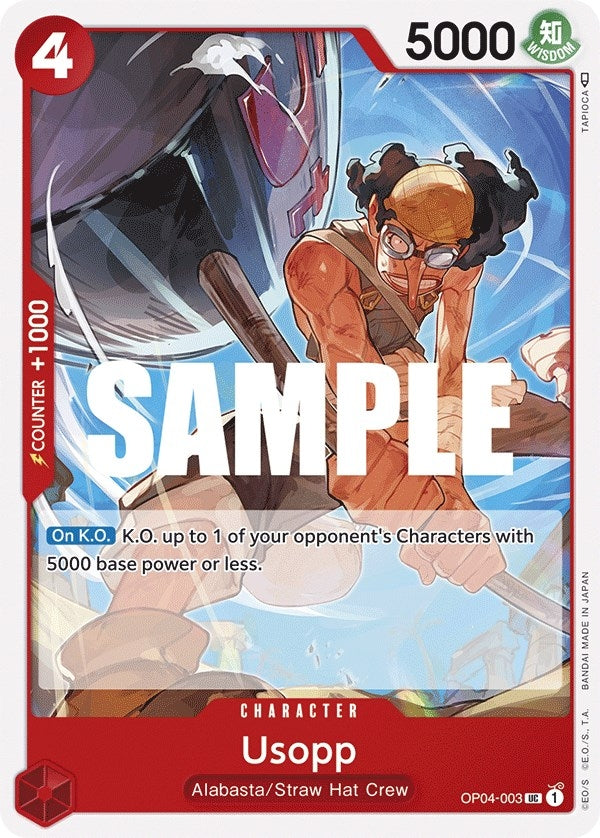 Usopp (4003) (OP04) - One Piece Card Game Single