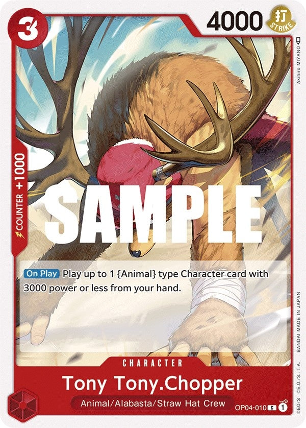 Tony Tony.Chopper (4010) (OP04) - One Piece Card Game Single