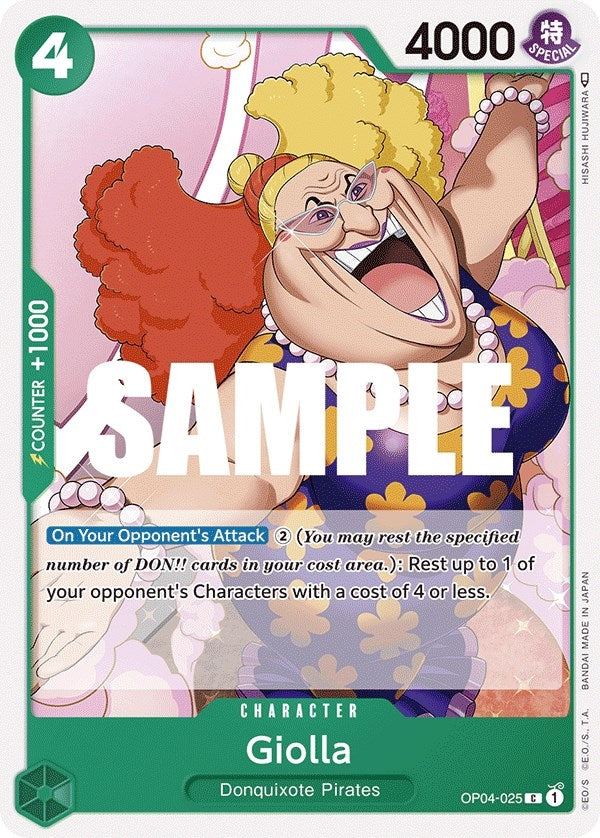 Giolla (4025) (OP04) - One Piece Card Game Single