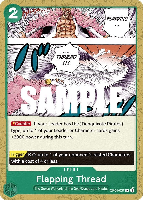 Flapping Thread (4037) (OP04) - One Piece Card Game Single