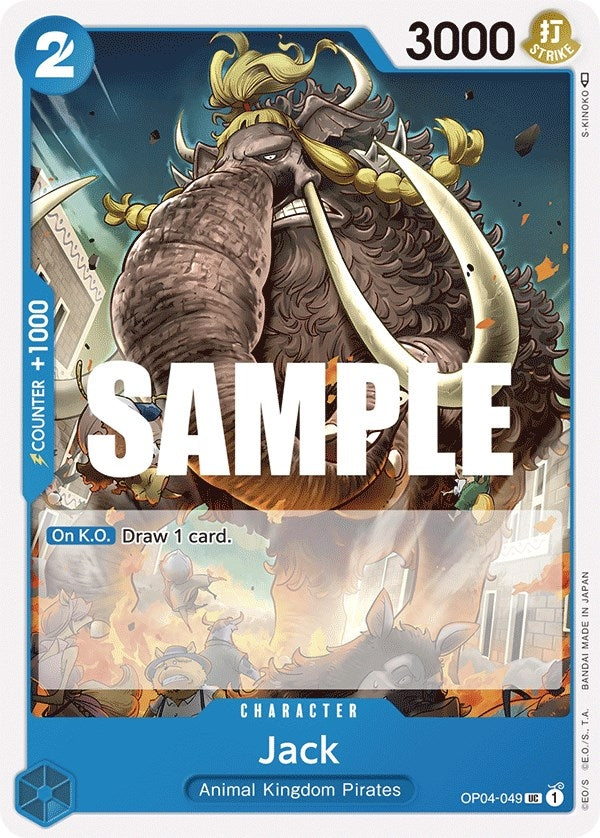 Jack (4049) (OP04) - One Piece Card Game Single