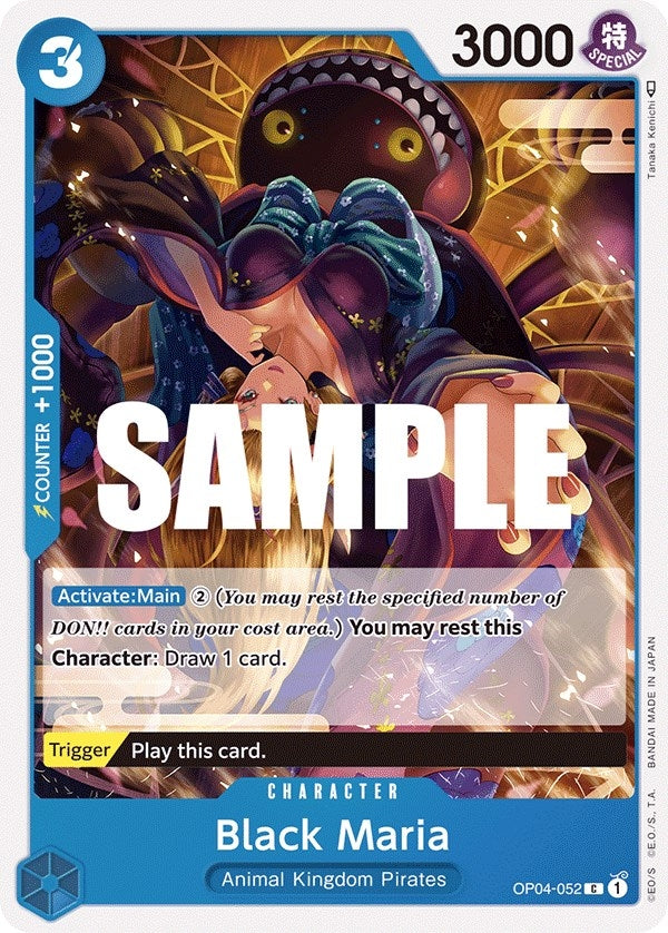 Black Maria (4052) (OP04) - One Piece Card Game Single