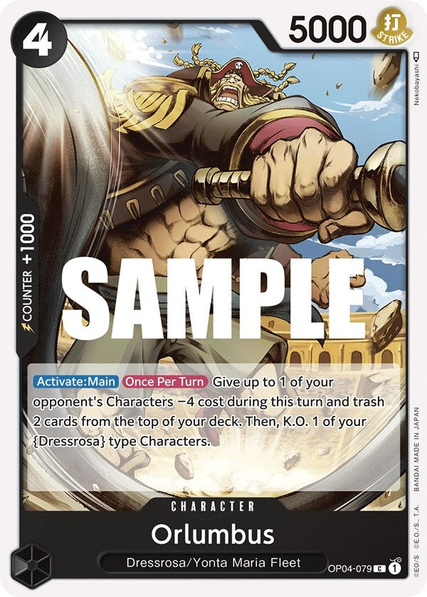 Orlumbus (4079) (OP04) - One Piece Card Game Single