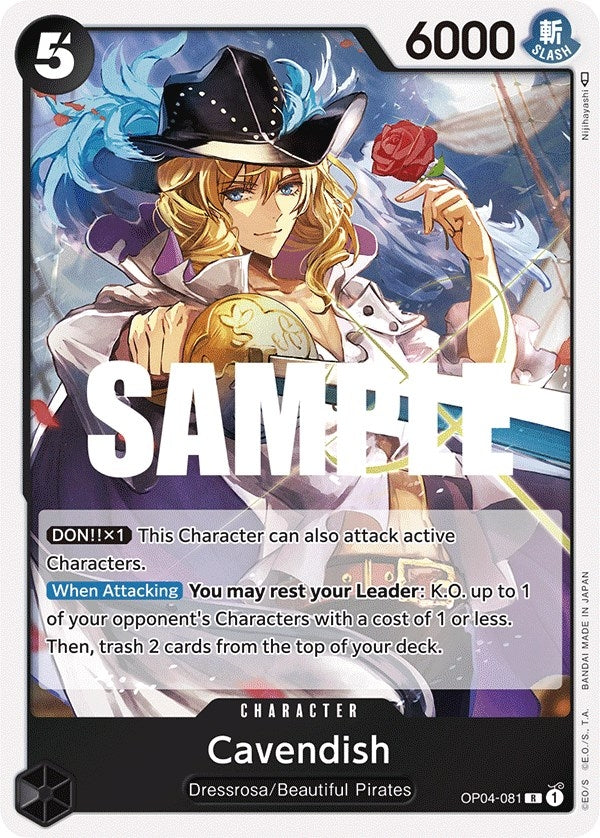 Cavendish (4081) (OP04) - One Piece Card Game Single
