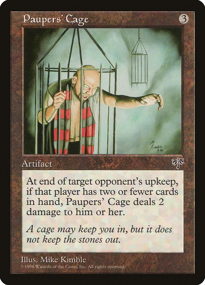 Paupers’ Cage [MIR] - MTG Single