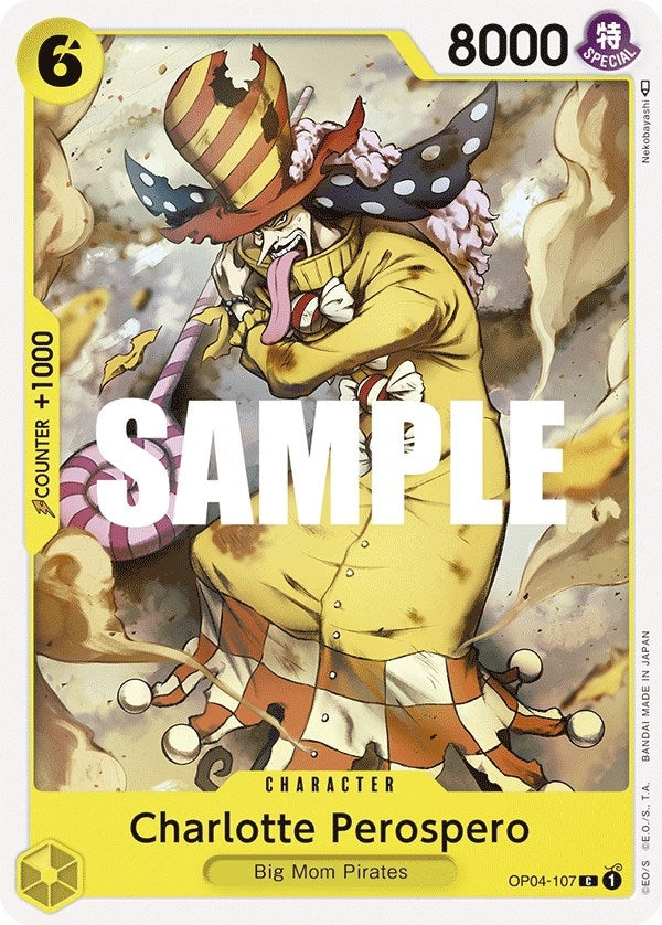 Charlotte Perospero (4107) (OP04) - One Piece Card Game Single