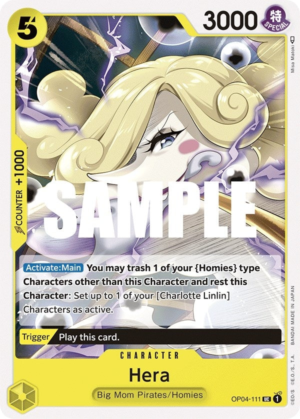 Hera (4111) (OP04) - One Piece Card Game Single