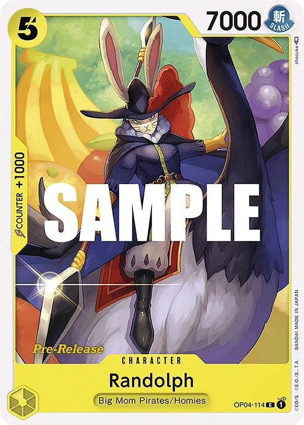Randolph (4114) (OP04 PRE) - One Piece Card Game Single