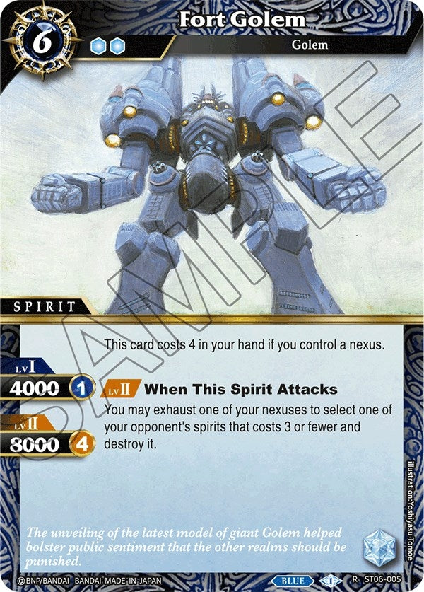 Fort Golem (6005) [ST06] - Battle Spirits Saga Single