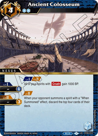 Ancient Colosseum (6012) [ST06] - Battle Spirits Saga Single