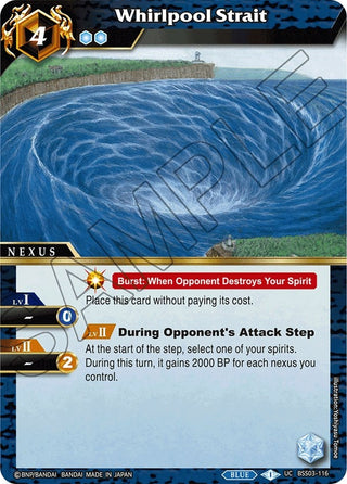 Whirlpool Strait (3116) [BSS03] - Battle Spirits Saga Single