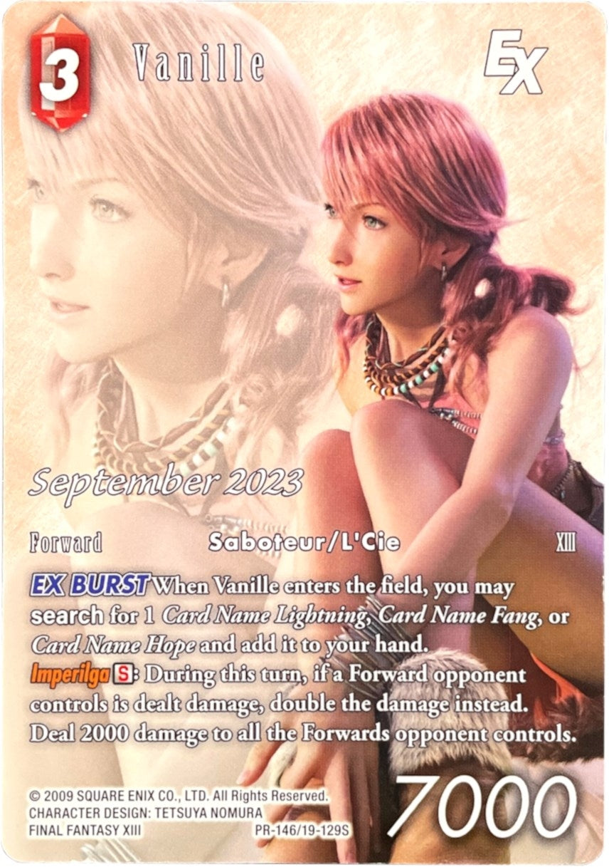 Vanille EX (14619129) [PR] - Final Fantasy TCG Single