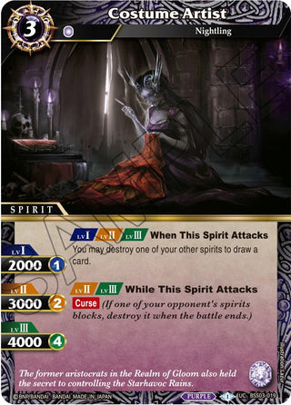 Costume Artist (3019) [BSS03] - Battle Spirits Saga Single