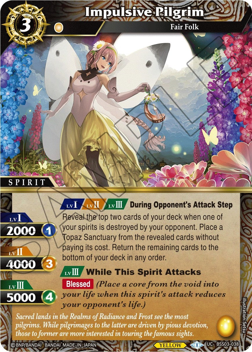 Impulsive Pilgrim (3038) [BSS03] - Battle Spirits Saga Single