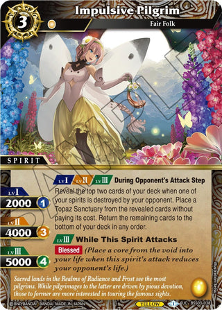 Impulsive Pilgrim (3038) [BSS03] - Battle Spirits Saga Single