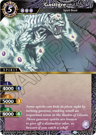 Gastigre (3031) [BSS03] - Battle Spirits Saga Single