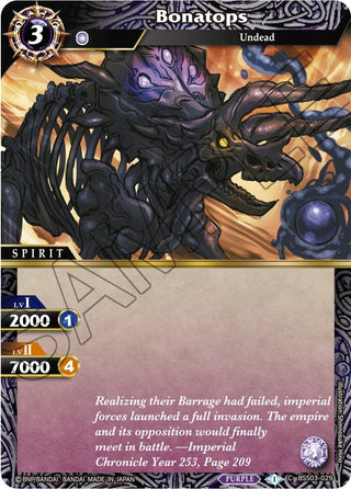Bonatops (3029) [BSS03] - Battle Spirits Saga Single