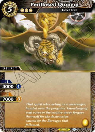 Perilbeast Qiongqi (3040) [BSS03] - Battle Spirits Saga Single