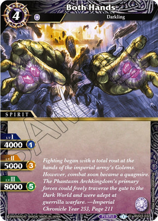 Both Hands (3032) [BSS03] - Battle Spirits Saga Single