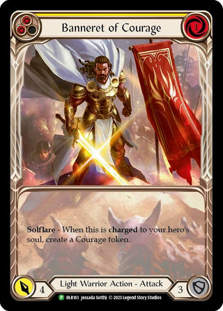 Banneret of Courage - FAB161 (161) [PR] - Flesh and Blood TCG Single