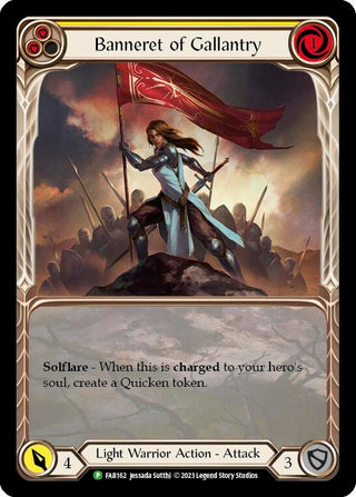 Banneret of Gallantry - 162 (162) [PR] - Flesh and Blood TCG Single