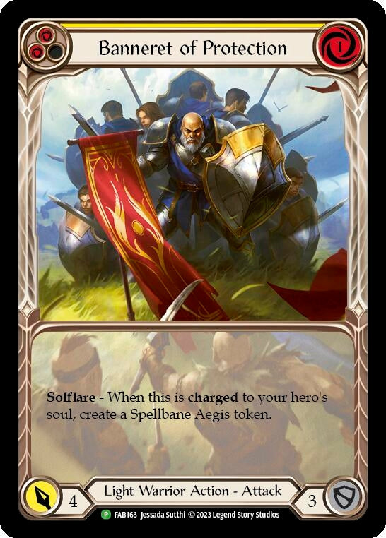 Banneret of Protection - FAB 163 (163) [PR] - Flesh and Blood TCG Single