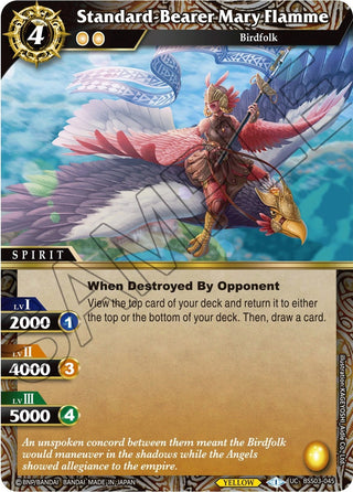 Standard-Bearer Mary Flamme (3045) [BSS03] - Battle Spirits Saga Single