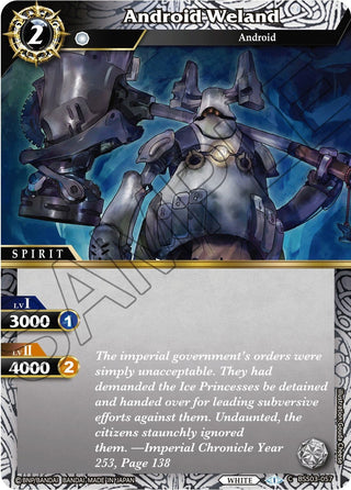 Android Weland (3057) [BSS03] - Battle Spirits Saga Single