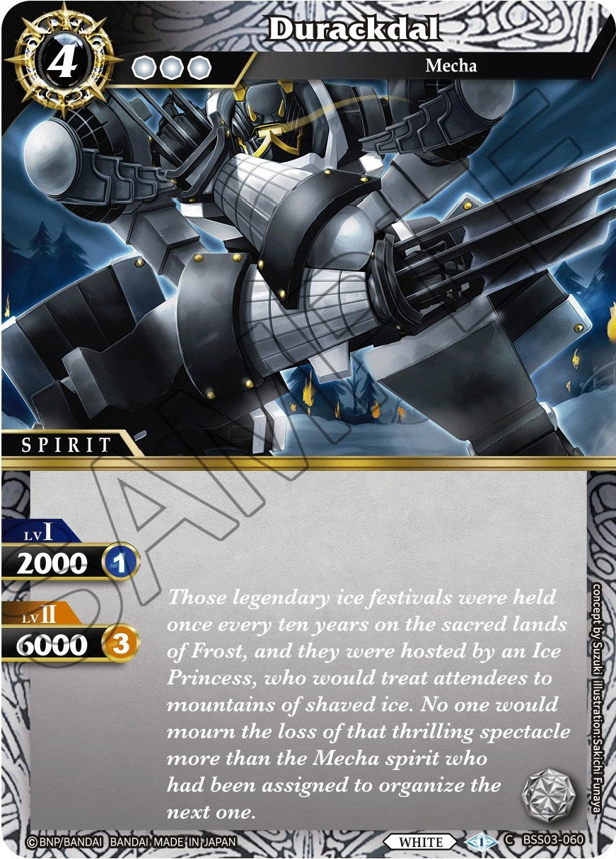 Durackdal (3060) [BSS03] - Battle Spirits Saga Single