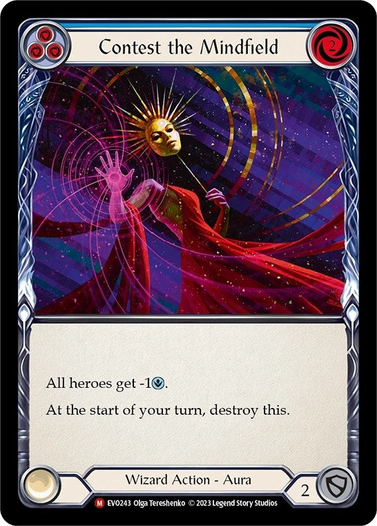 Contest the Mindfield (243) [EVO] - Flesh and Blood TCG Single
