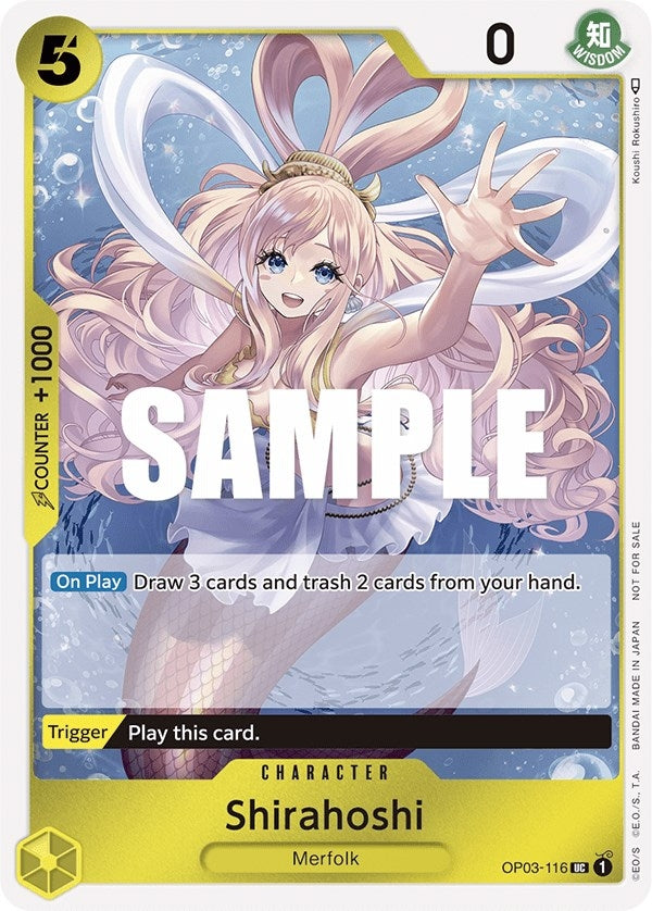 Shirahoshi (Dash Pack) (3116) (OP04) - One Piece Card Game Single