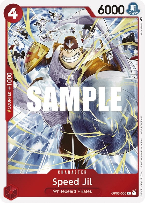 Speed Jil (Dash Pack) (3006) (OP04) - One Piece Card Game Single