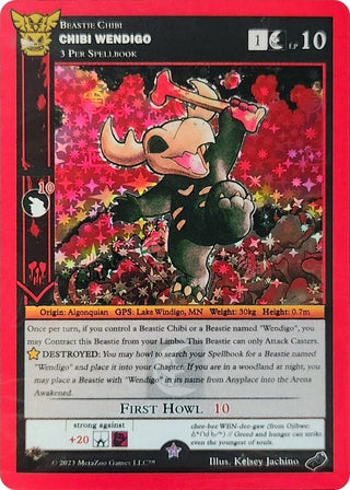 Chibi Wendigo (Native Big Box Blister Promo) (MISC) - MetaZoo Single