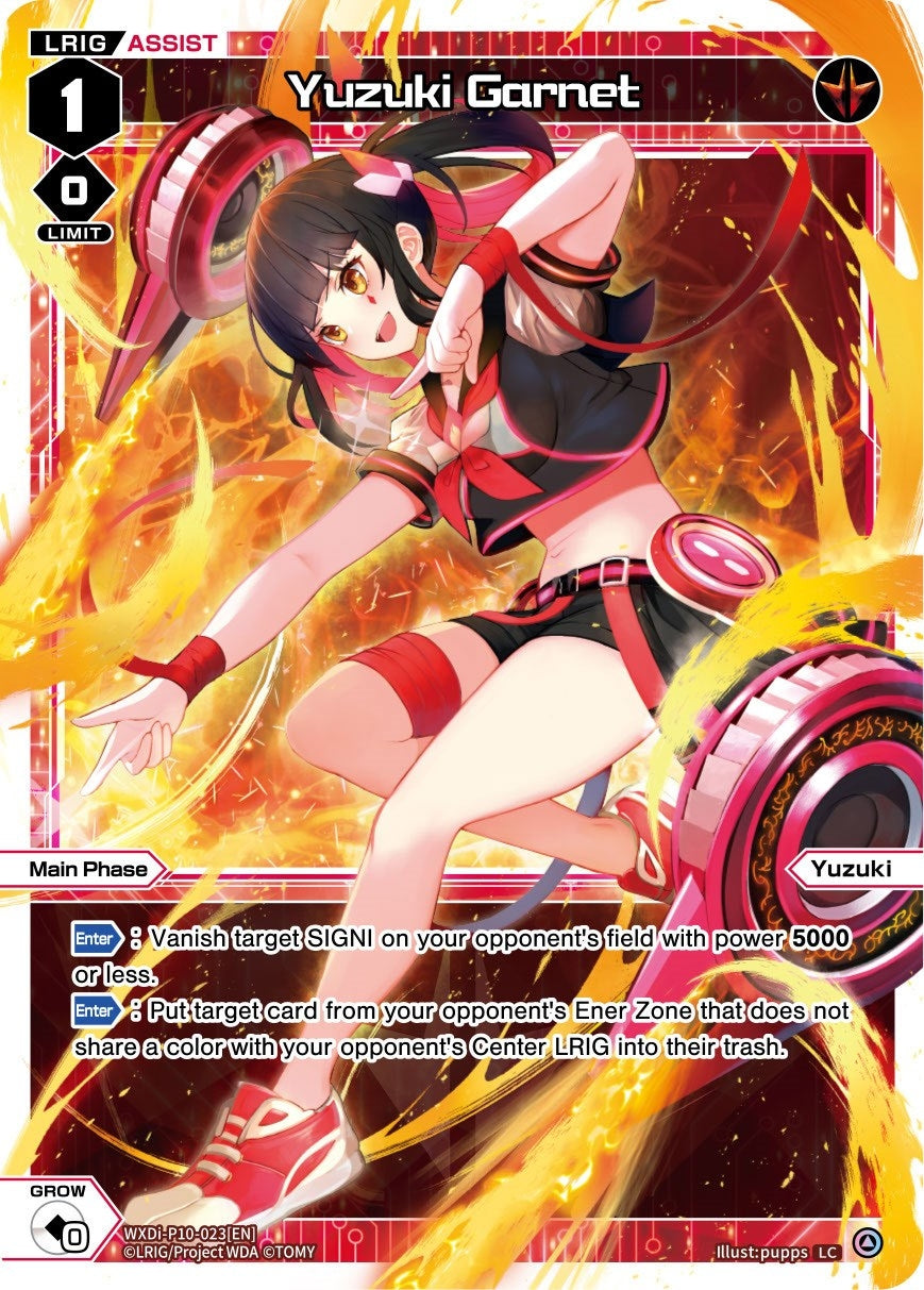 Yuzuki Garnet (10023) [WXDi-P10] - WIXOSS Single