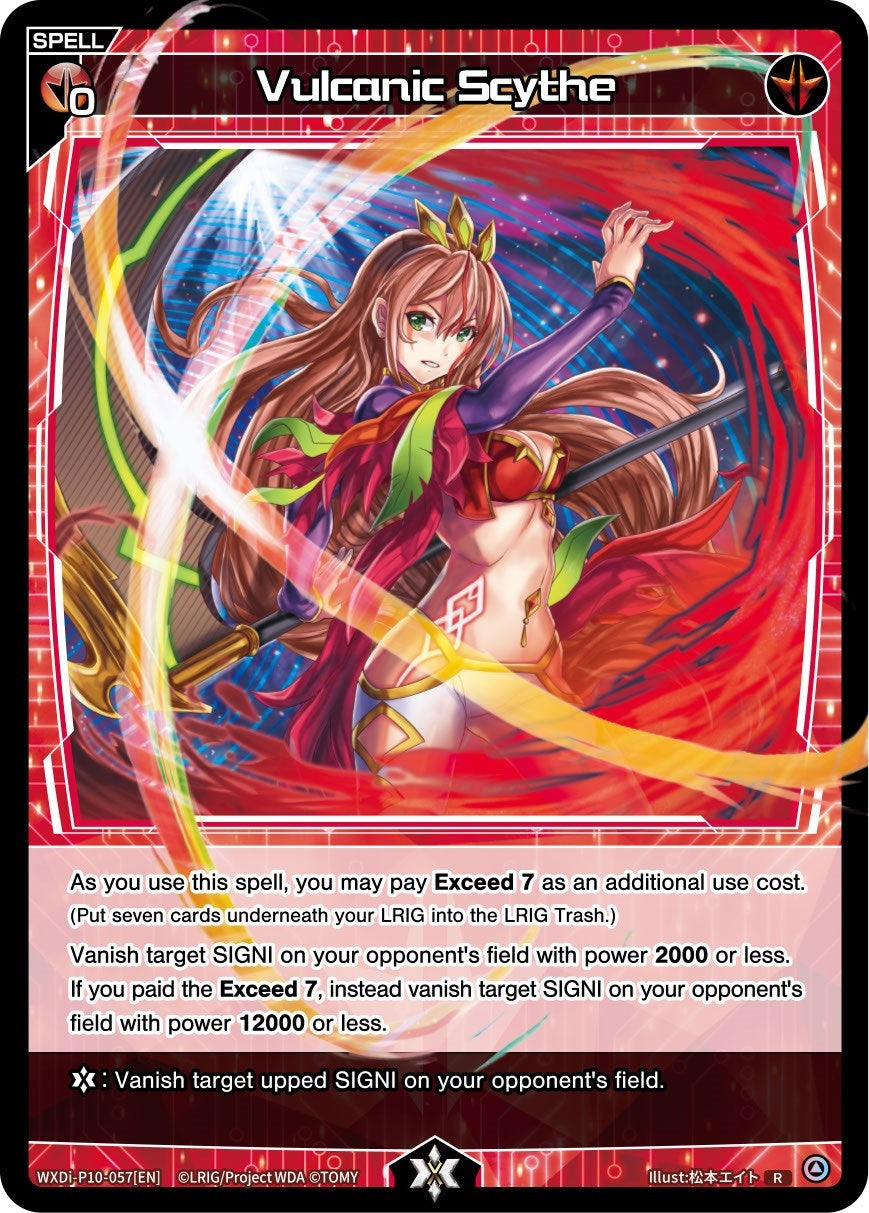 Vulcanic Scythe (10057) [WXDi-P10] - WIXOSS Single