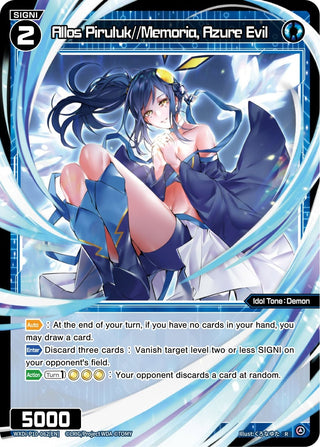 Allos Piruluk//Memoria Azure Evil (10062) [WXDi-P10] - WIXOSS Single