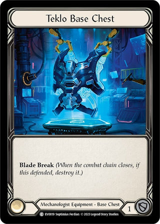 Teklo Base Chest (19) [EVO] - Flesh and Blood TCG Single