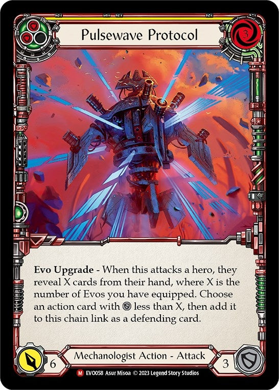 Pulsewave Protocol (58) [EVO] - Flesh and Blood TCG Single