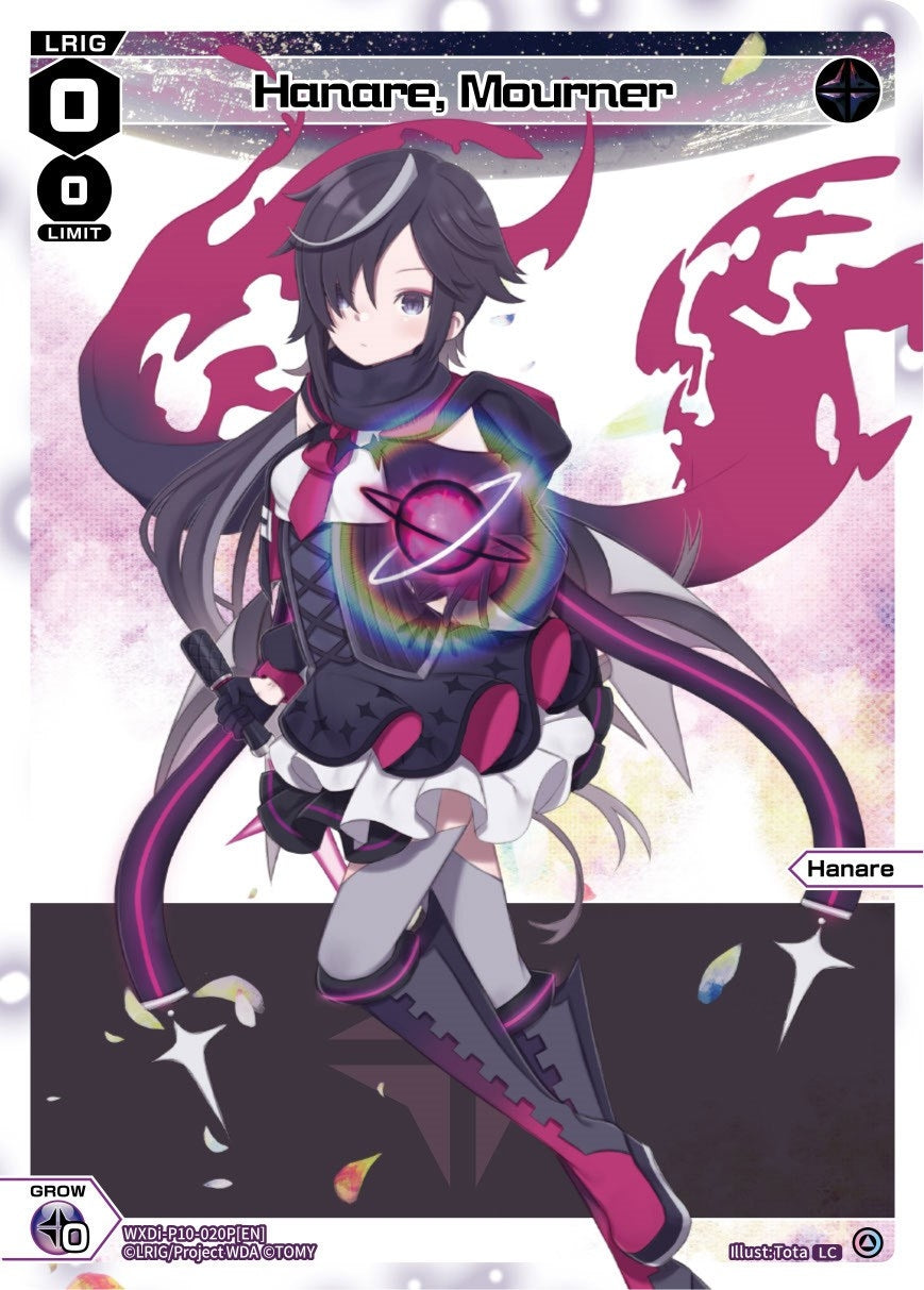 Hanare Mourner (Parallel Foil) (10020) [WXDi-P10] - WIXOSS Single
